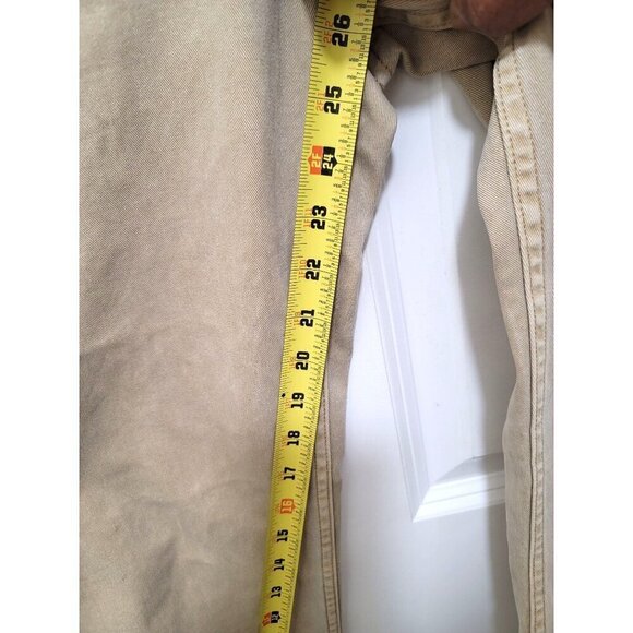 Converse Mens Beige Elastic Waist Jogger Pants With Black Drawstring Size XS - Picture 8 of 13